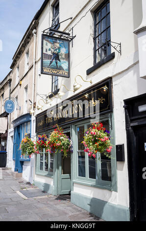 The Dandy Lion pub in the centre of Bradford on Avon Wiltshire England UK Stock Photo