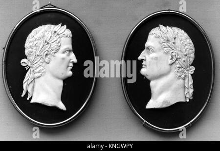 Bust of a Roman emperor, probably Emperor Domitian (r. 81 96 A.D) MET 7021 191220 Stock Photo