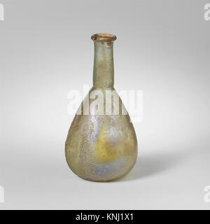 Glass perfume bottle, Early Imperial, 1st century CE, Roman, Medium: Glass; blown Stock Photo