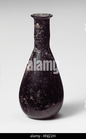 Glass perfume bottle, Early Imperial, 1st century CE, Roman, Medium: Glass; blown Stock Photo
