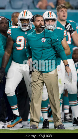 Miami Gardens, Florida, USA. 11th Dec, 2017. New England Patriots ...