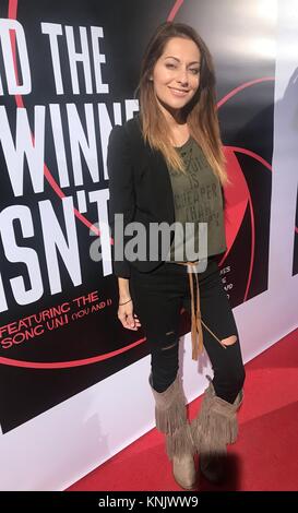 Hollywood, California, USA. 8th Dec, 2017. I15943CHW.Geoffrey Moore and Ambra Moore Presents ''AND THE WINNER ISN'T-DOCUMENTARY'' Los Angeles Premiere.Laemmle Music Hall Theatre, Beverly Hills, CA, USA.12/08/2017.NADIA LANFRANCONI . © Clinton H.Wallace/Photomundo International/ Photos Inc Credit: Clinton Wallace/Globe Photos/ZUMA Wire/Alamy Live News Stock Photo
