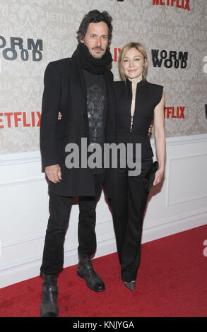 New York, NY, USA. 12th Dec, 2017. Christian Camargo and Juliet Rylance attends the 'Wormwood' New York premiere at The Campbell on December 12, 2017 in New York City. Credit: John Palmer/Media Punch/Alamy Live News Stock Photo
