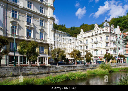 Grandhotel Pupp - Spa Sanatorium z 1907, Karlovy Vary, Czech republic Stock Photo