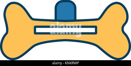 Dog collar symbol Stock Vector