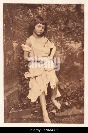 Alice Liddell as The Beggar Maid. Artist: Lewis Carroll (British, Daresbury, Cheshire 1832-1898 Guildford); Subject: Alice Pleasance Liddell