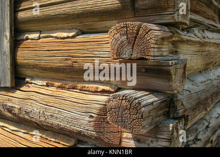 Log Home Wall Detail Stock Photo 214469397 Alamy