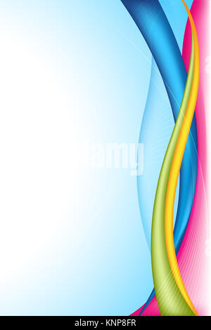 illustration of abstract colorful background Stock Photo