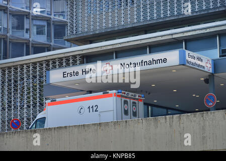 Hospital Benjamin Franklin, Hindenburg's dam, to light field, Steglitz-Zehlendorf, Berlin, Germany, Krankenhaus Benjamin Franklin, Hindenburgdamm, Lic Stock Photo