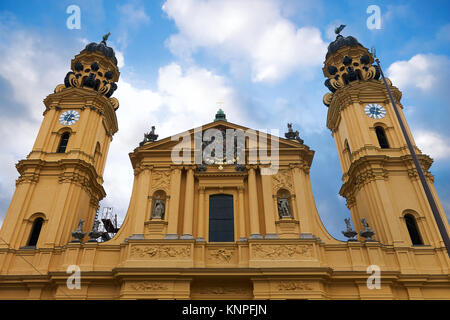 Theatine Church of St. Cajetan (Theatinerkirche St. Kajetan) in Munich, Germany Stock Photo