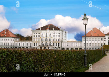 The  Nymphenburg Palace, baroque palace in Munich, Germany Stock Photo