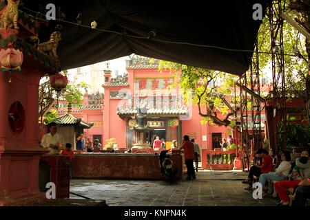Jade Emperor Pagoda, Ho Chi Minh City, Vietnam Stock Photo