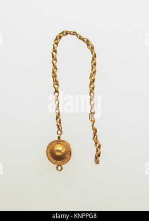 Roman gold chain from the 3rd-4th century, exemplifying early imperial ...