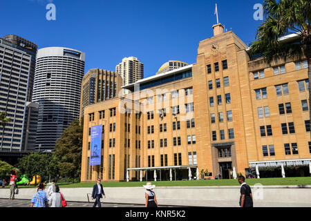 Museum of Contemporary Art on Circular Quay, Sydney, New South Wales, Australia Stock Photo