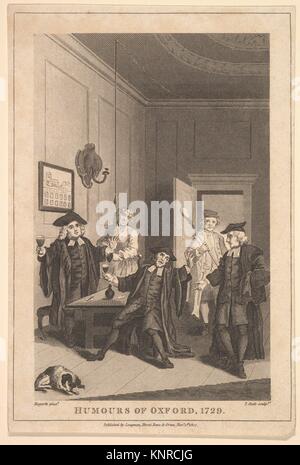 Frontispiece to The Humours of Oxford. Artist: After William Hogarth (British, London 1697-1764 London); Engraver: Thomas Cook (British, 1744?-1818);