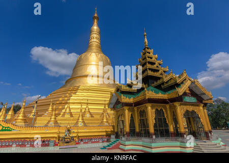 Shwemawdaw Pagoda, Bago, Myanmar, Asia Stock Photo