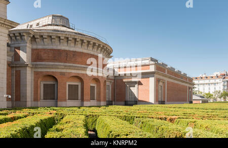 Exterior of the Prado Museum in Madrid, Spain Stock Photo