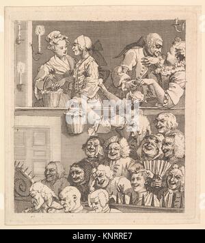 The Laughing Audience. Artist: William Hogarth (British, London 1697-1764 London); Date: December 1733; Medium: Etching; fourth state four;