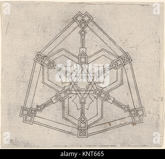 Elevation of a Gothic Pinnacle with a Hexagonal Plan MET DP832757 336168 Stock Photo