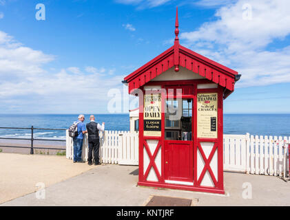 England saltburn by the sea England tramway saltburn cliff railway saltburn cliff tramway saltburn North Yorkshire Redcar and Cleveland England uk gb Stock Photo