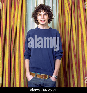Simon Amstell, English comedian, television presenter, screenwriter, director and actor. London England, United Kingdom. Stock Photo