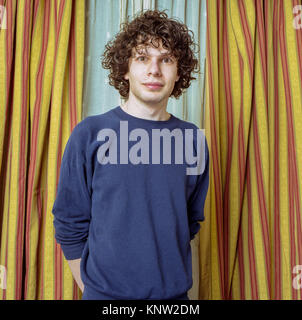 Simon Amstell, English comedian, television presenter, screenwriter, director and actor. London England, United Kingdom. Stock Photo