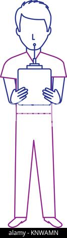 man with drone remote control Stock Vector