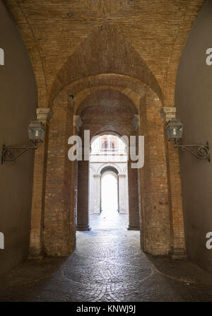 Terni, Italy - The historic center of Terni, the second biggest city of Umbria region, central Italy Stock Photo