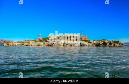 Alcatraz Island in San Francisco Stock Photo