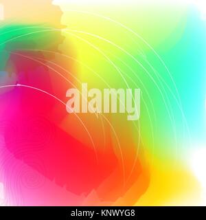 Abstract watercolor stains background. Gradient Mesh stains Stock Vector