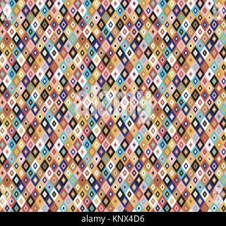 Geometric Vector Seamless Pattern. Abstract Background. Tribal and ethnic style. African. Stock Vector