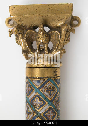 A German colonnette from a late 12th-century reliquary shrine, made in ...
