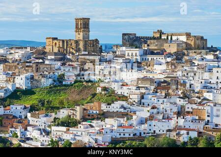 Conil De La Frontera, Spain, One Of The White Villages (Pueblos Blancos) Of  The Province Of Cadiz In Andalucia Stock Photo, Picture and Royalty Free  Image. Image 132893797.