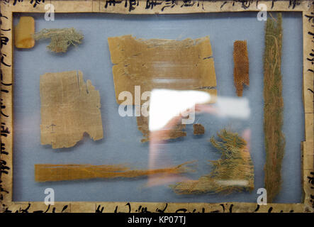 Fragment. Period: Nara period (710-794), Tempyo (729-749); Date: 8th century; Culture: Japan; Medium: Silk or linen or cotton / Woven; Dimensions: