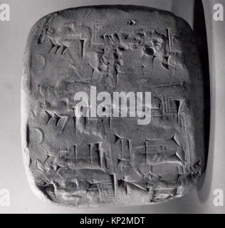 A cuneiform cylinder from the Metropolitan Museum of Art bearing an ...