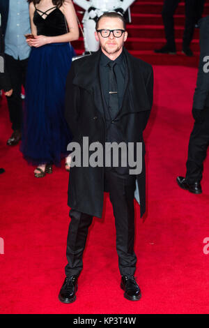 London, UK. 12th Dec, 2017. Simon Pegg attends the 'Star Wars: The Last Jedi' European premiere at Royal Albert Hall on December 12, 2017 in London, Great Britain. Credit: Geisler-Fotopress/Alamy Live News Stock Photo