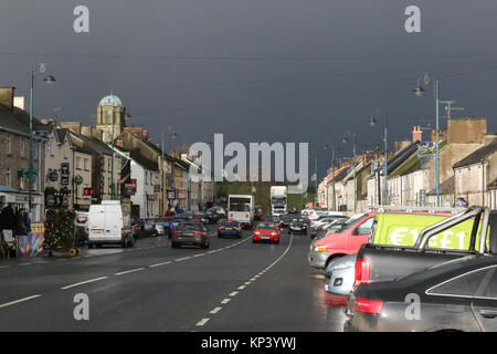 AUGHNACLOY, COUNTY TYRONE, NORTHERN IRELAND NOVEMBER 1985 Stock Photo