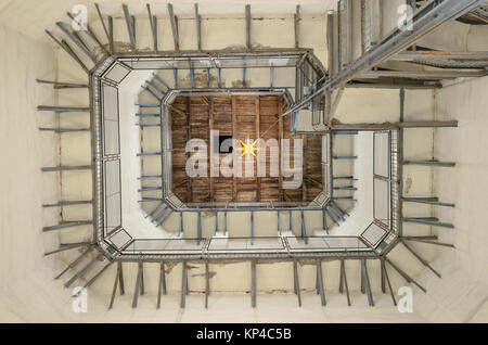 Inside of the belfry of the Saint Sophia Cathedral in Kyiv Stock Photo