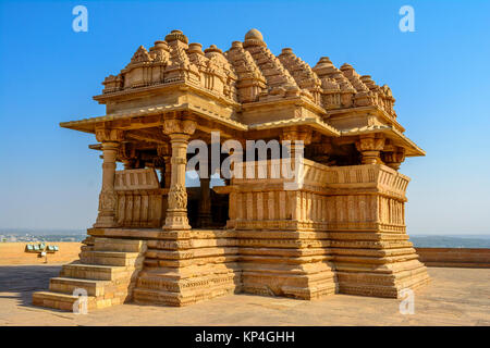 Sas-Bahu ka mandir, or Sahastrabahu Temple,  Gwalior Stock Photo