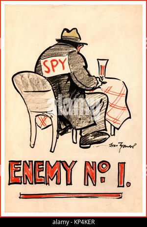 20x28 He's Watching You 1942 Army Spy Espionage WW2 Poster 