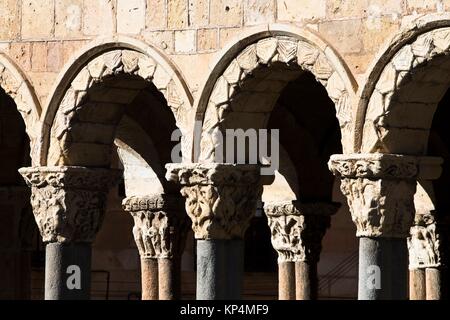 Cover of the Romanesque church of San Esteban - XIII Century - Segovia - Castilla-León - Spain - Europe.