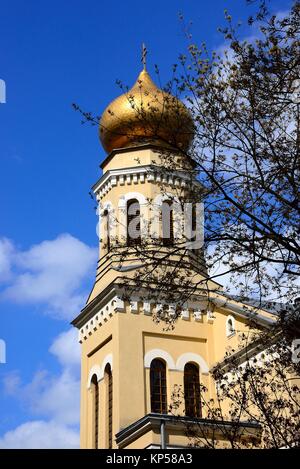 St. Olga orthodox church together with Cathedral of St. Alexander Nevsky belongs to orthodox parish in Lodz, St. Olga church is situated at