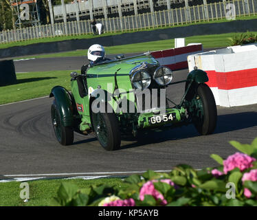 Nicholas Pellett, Talbot AV105, GO 54, Brooklands Trophy, Goodwood Revival 2015, 2015, Brooklands Trophy, Chris McEvoy, circuit racing, CJM Photograph Stock Photo