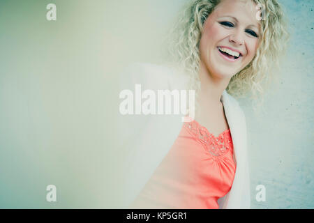 Junge, attraktive Frau - young, attractive woman Stock Photo