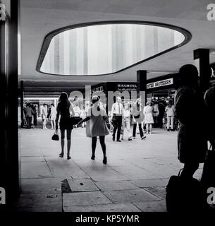 Romford Essex England. Photographed July 1970 but scans made in 2017 Small market town to the east of London embraces modern architecture from the late 1960's to 1970. Stock Photo