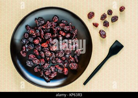 Dried cranberries. Stock Photo