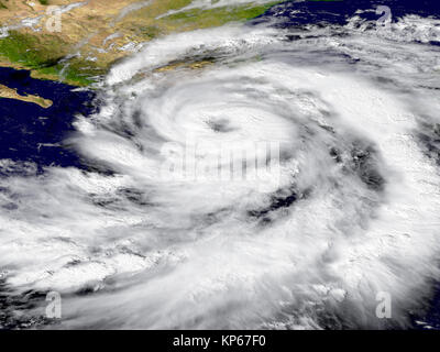 Hurricane Patricia Stock Photo