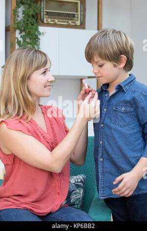 HOMEOPATHY, CHILD Stock Photo