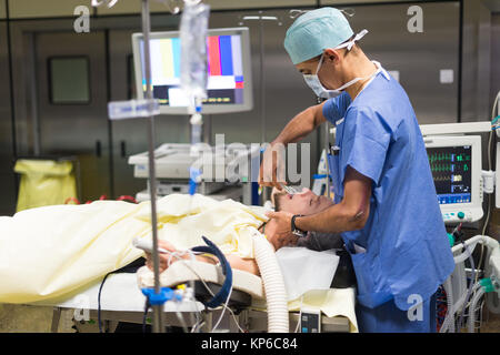 LIGAMENT SURGERY Stock Photo