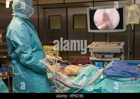 LIGAMENT SURGERY Stock Photo